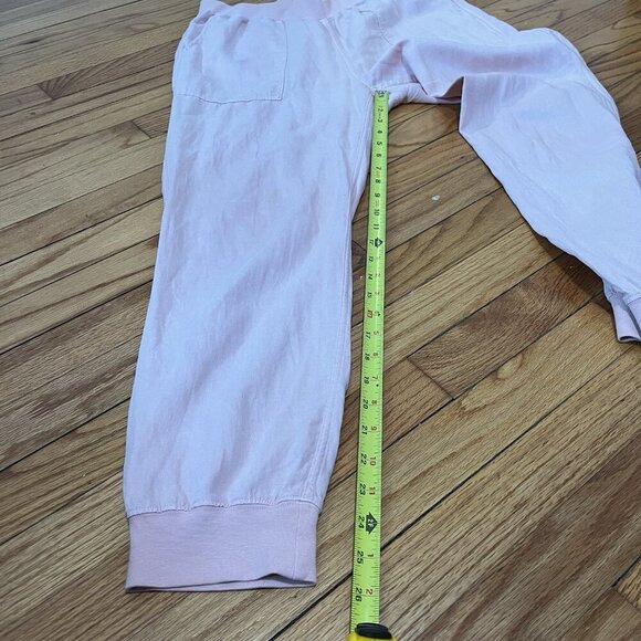 Faherty Arlie Day Linen Blend Jogger Pant in Light Pink Size Medium - Picture 6 of 8